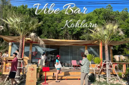 Vibe bar Kohlarn วิวดีที่สุดบนหาดตาแหวน